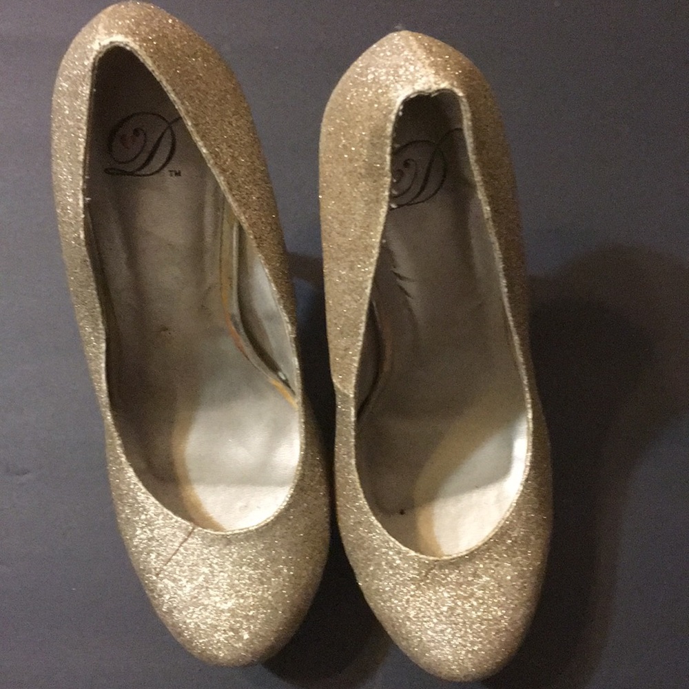 Glitter heels